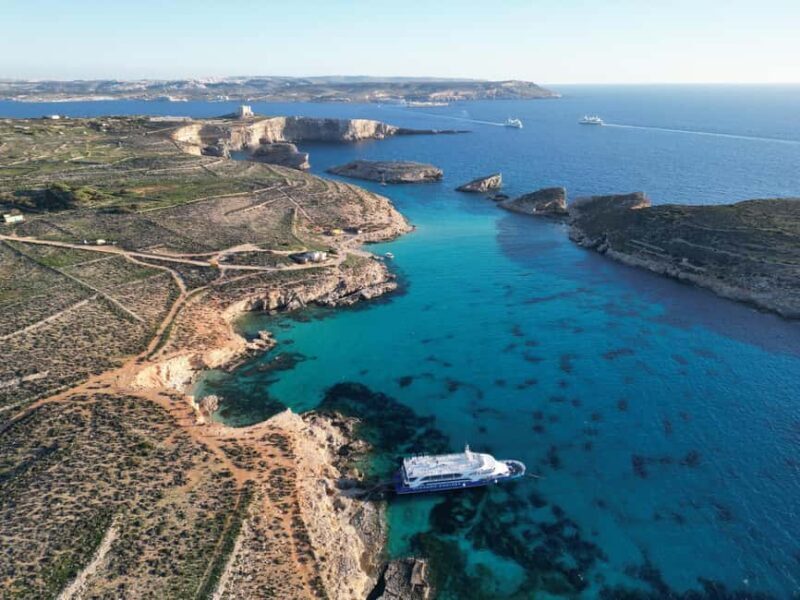 Comino & Blue Lagoon Cruise inc Photo Stop at Crystal Lagoon - The Cruise Itself