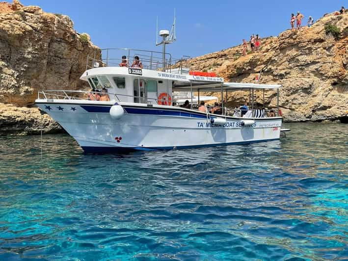 Comino: Private Boat Trips, Swimming Stops and Caves Tours - Pickup Locations and Main Stops