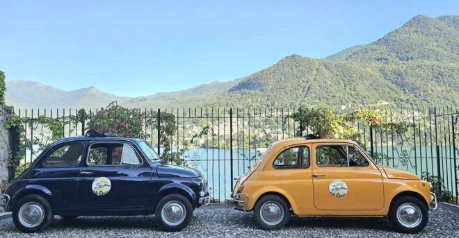 Como Lake: Historic Fiat 500 Rental - Full Description