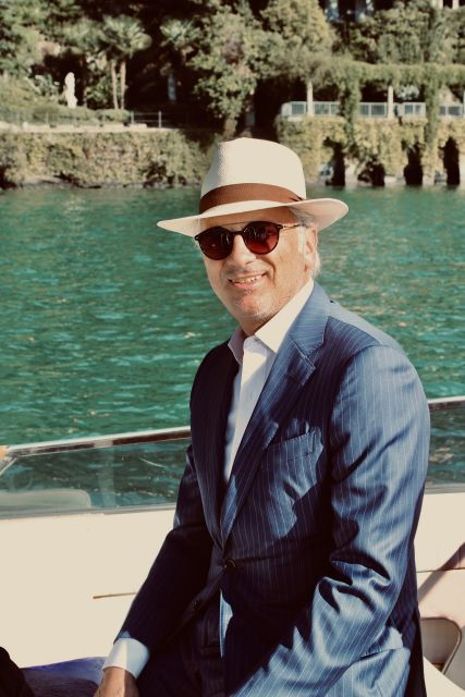 Como Lake: Model for a Day on Boat and Photo Shooting - Instructor and Pickup