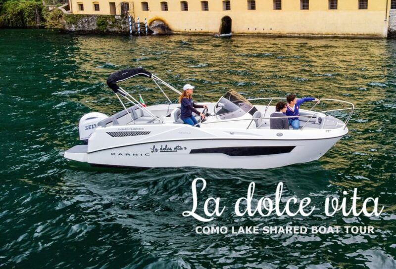 Como Lake Shared Boat Tour 1 or 2 Hours Rain Cover - Itinerary Highlights of the Tour