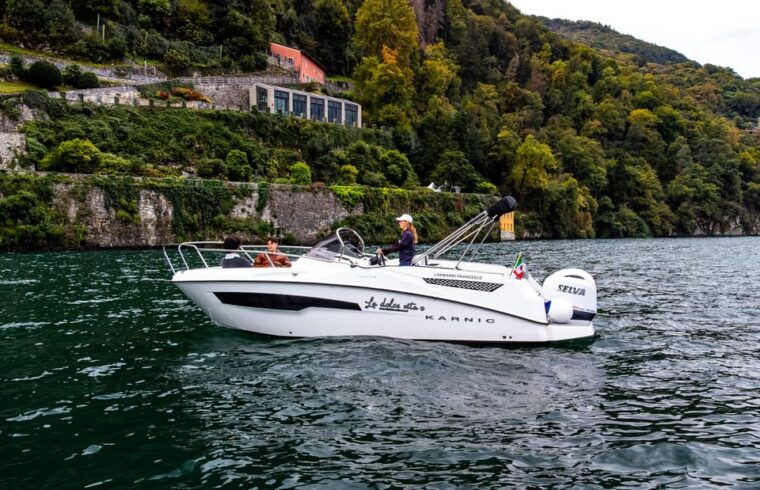 Como Lake Shared Boat Tour 1 or 2 Hours Rain Cover - Live Tour Guide and Languages Offered