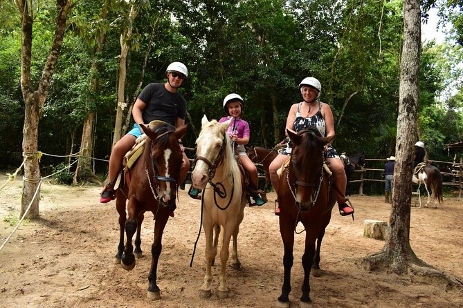 Complete Shared ATV Tour Horse Zip Lines Cenote and Lunch - Date and Traveler Selection