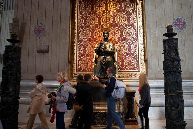 Complete St Peters Basilica Tour With Dome Climb and Crypt - Crypt Visit (optional)