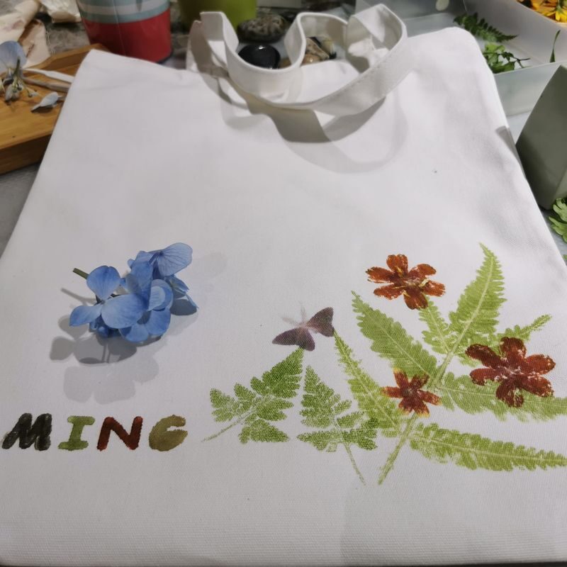 Concept X Plus: Botanical Imprints - A Journey of Serenity - Adding a name and finishing touches