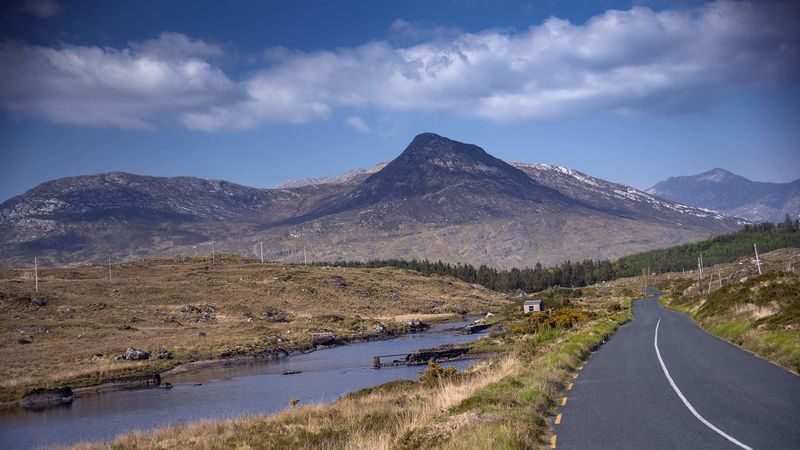 Connemara, Leenane Village and Kylemore Abbey day tour from Galway - Killary Fjord from the road
