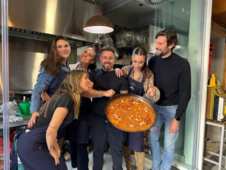 Cook Authentic Paella in Madrid With Tapas & Sangria - The Festive Atmosphere of Cooking