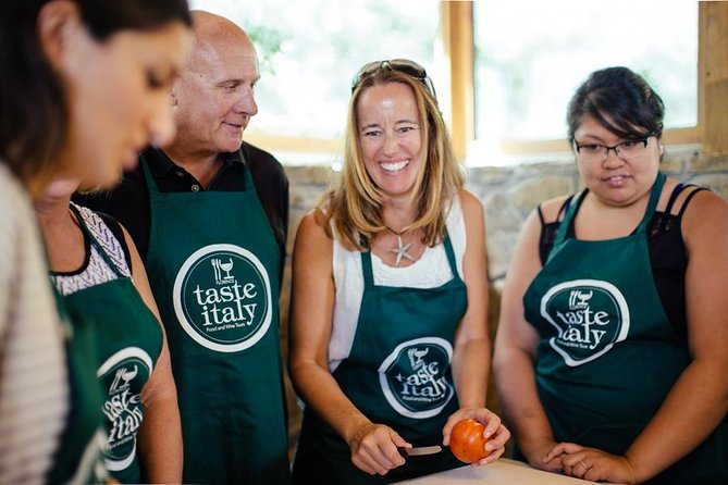 Cooking Class and Lunch at a Tuscan Farmhouse With Local Market Tour From Florence - Inclusions and Logistics
