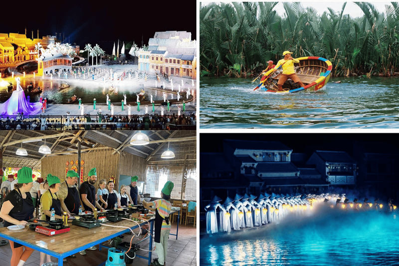 Cooking Class, Coconut Forest Basket Boat & Hoi An Memories Show - What to know before you book