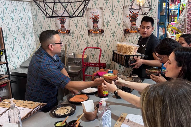 Cooking Class Experience in Mexico with Frida Kahlo Tour - A guided walk through Coyoacán