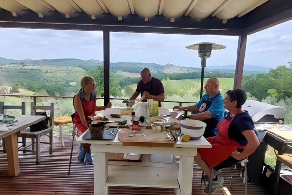 Cooking Class on Terrace at Fattoria Del Chianti With Lunch - Customer Reviews