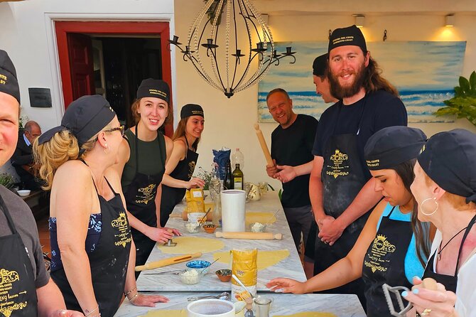 Cooking Class Pizza Pasta and Traditions 100% 100 Hands on - Common Questions