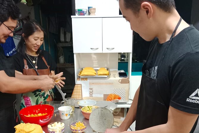 Cooking Class Preparing Colombian Empanadas - Event Details