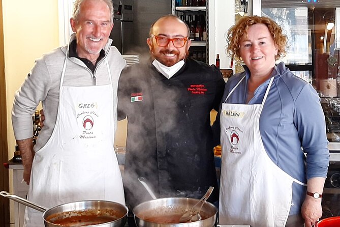Cooking Class Taormina With Local Food Market Tour - Booking and Requirements