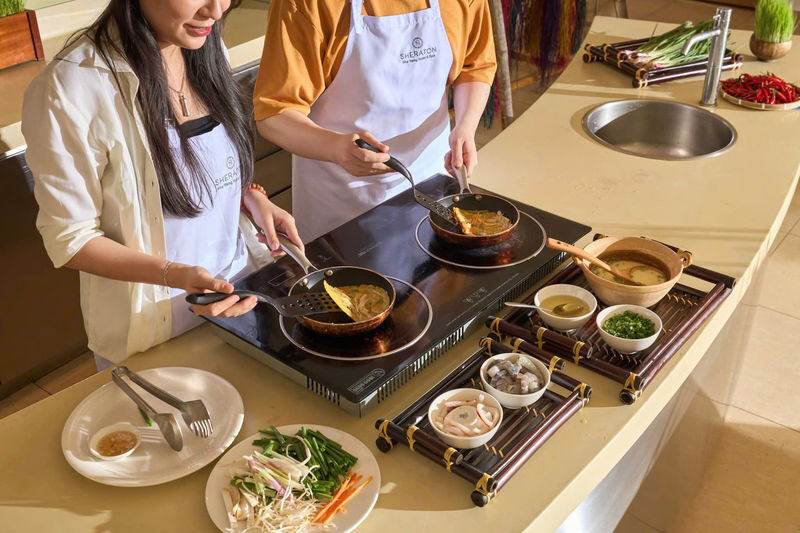 Cooking Class with Market Visit by Cyclo at Sheraton Nha Trang & Spa - The pace, the group, and the wait
