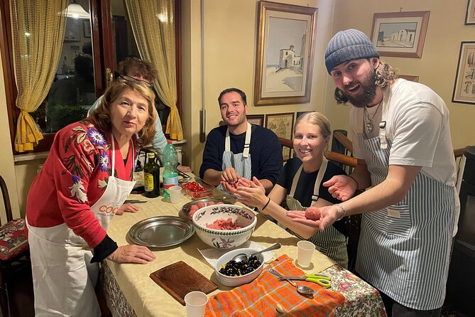Cooking & Eating With Locals in Their Home Kitchen in Rome - Menu Details