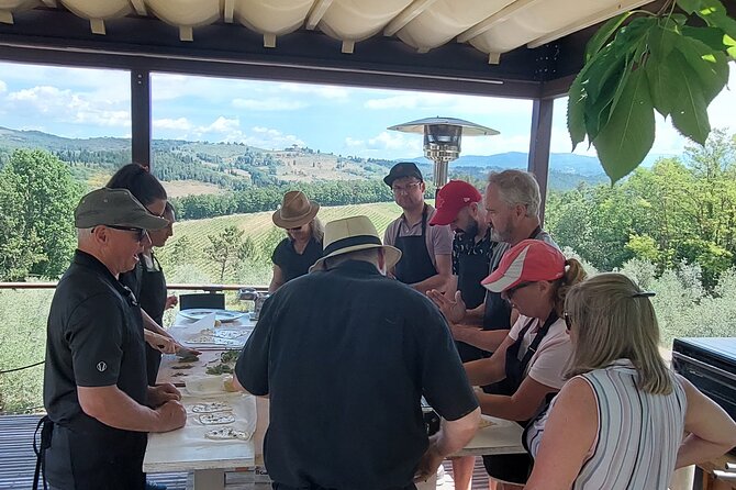 Cooking Lesson on the Terrace of the Chianti Farm With Lunch - Hands-on Pasta and Sauce Making