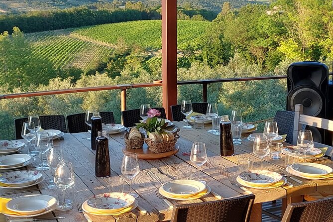 Cooking Lesson on the Terrace of the Chianti Farm With Lunch - Homecooked Meal With Your Creations