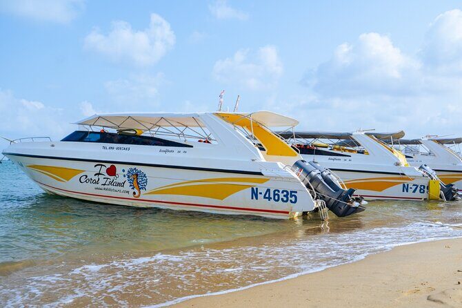 Coral Island Pattaya Tour from Bangkok with Speedboat and Lunch - Good To Know