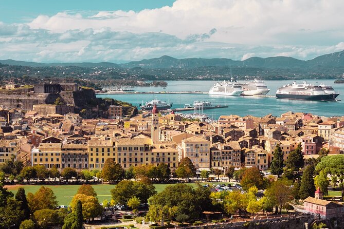 Corfu in a Day Lakones Paleokastritsa Kanoni and Old Town - Mouse Island