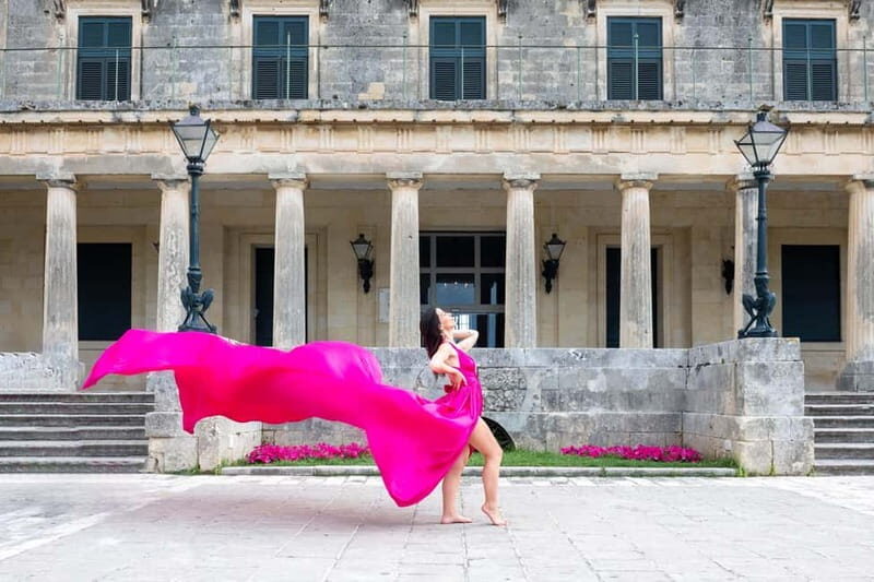 Corfu: Old Town Photoshoot in Flying Dress - Good To Know