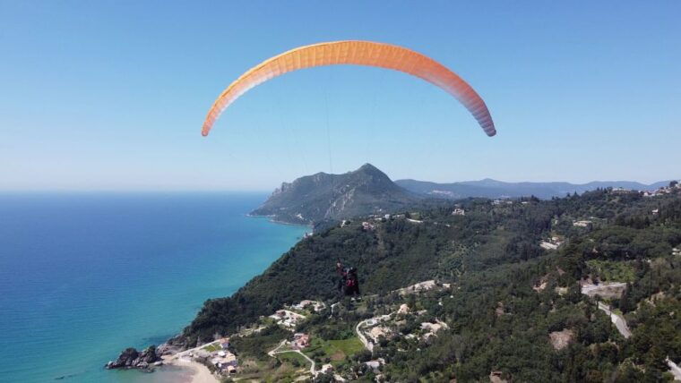 Corfu: Paragliding Tandem Flight Above Pelekas Town - Whats Included and Whats Not