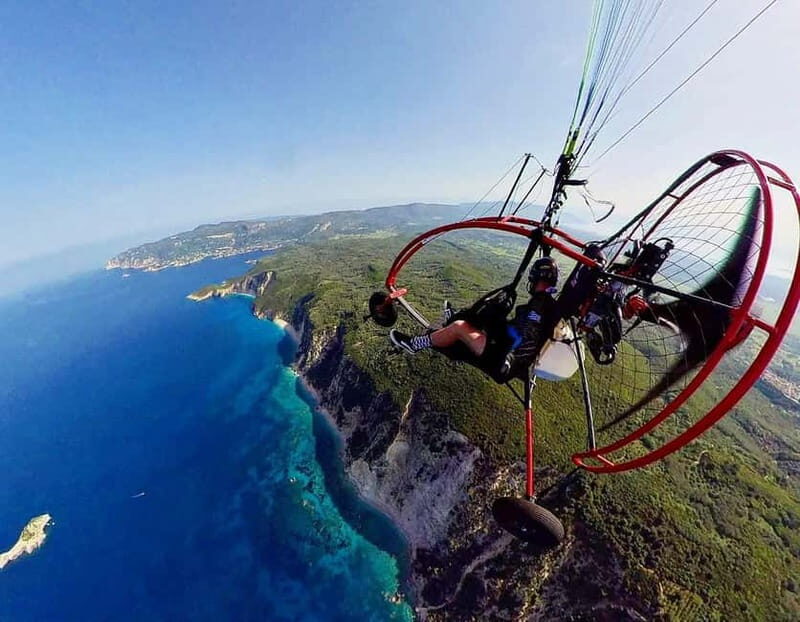 Corfu: Paramotor Flight over the South Coast - A Detailed Breakdown of the Experience