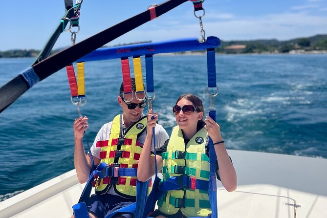 Corfu Parasailing - Fly High in the Sky - Inclusions and Meeting/Pickup