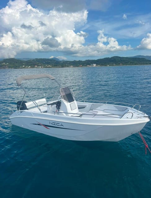 Corfu: Premium Boat Rental without Skipper - The Itinerary and Key Stops