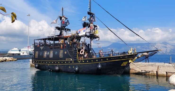 Corfu Town: Pirate Ship Coastal Cruise - Itinerary and Starting Location