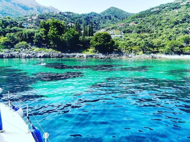 Corfu:Private Sailing Cruise to the Caves of northeast coast - Corfu: Private Sailing Cruise to the Caves of Northeast Coast