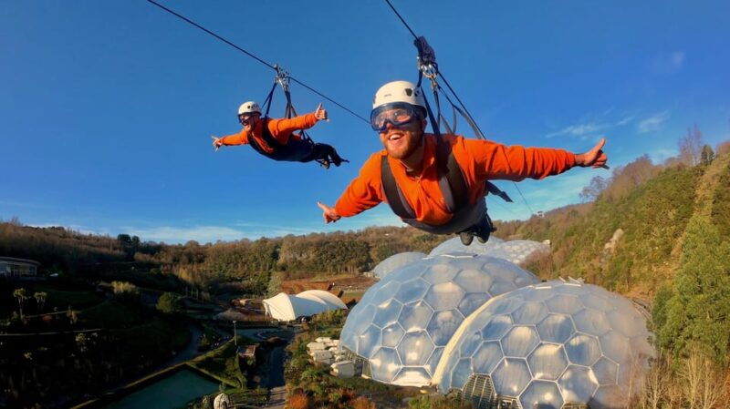 Cornwall: Eden Project Zip Wire Experience - The Experience in Detail