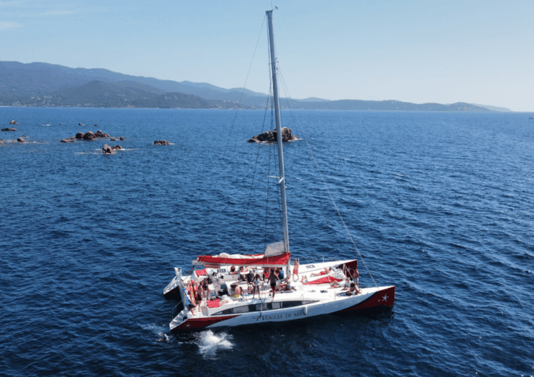 Corsica Porticcio: Private Catamaran on the Ajaccio Gulf - Catamaran Features and Comfort