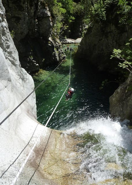Corte Region: Fun Canyoning Verghellu - Exploring Ancient Caves and Crevices