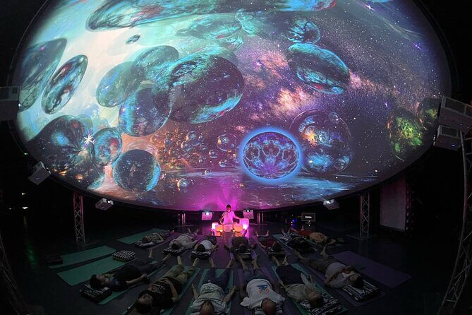 Cosmic Sound Bath Under 360° Projection Dome - The Experience in Detail