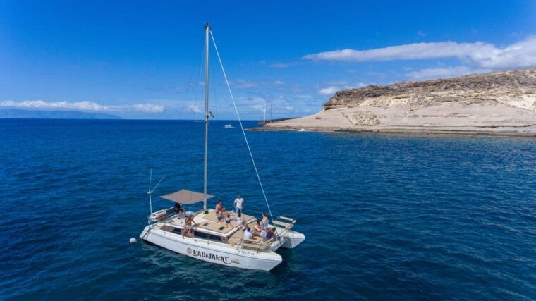 Costa Adeje: Catamaran Tour, Snorkelling, Snacks & Drinks - Sailing Along the Costa Adeje Coastline