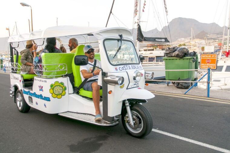 Costa Adeje: Double Tuk Tuk Tour - Transportation and Experience