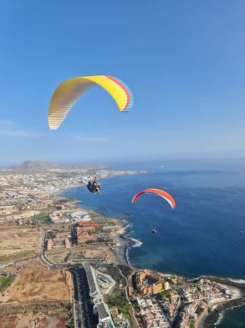 Costa Adeje, Paragliding with pick up service and 5 free photos! - What You Can Expect from the Itinerary