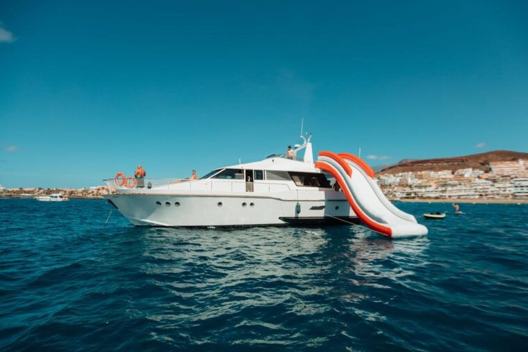 Costa Adeje: Private Yacht Trip With Watersports and Slides - Included Activities and Experiences