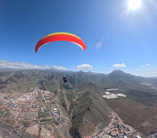 Costa Adeje - Tandem Paragliding From 800M - Free Pickup - Languages Available