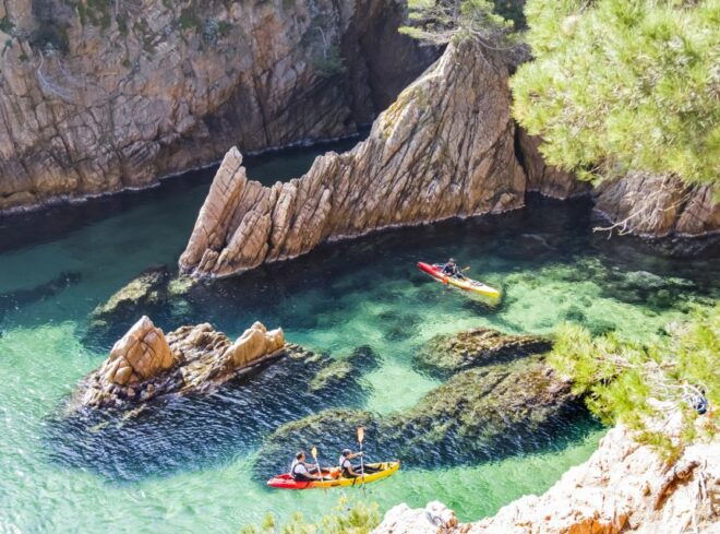 Costa Brava: Sea Caves Kayaking and Snorkeling Tour - Full Description
