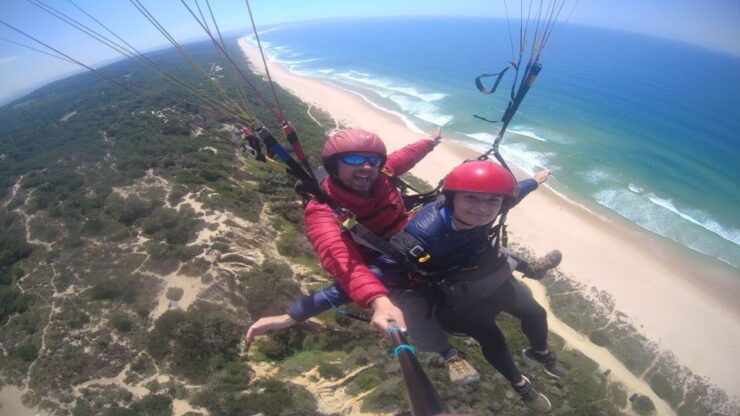 Costa De Caparica: Paragliding Tandem Flight - Experience Details