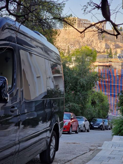 Costa Navarino to Athens Economy Van Transfer - Inclusions
