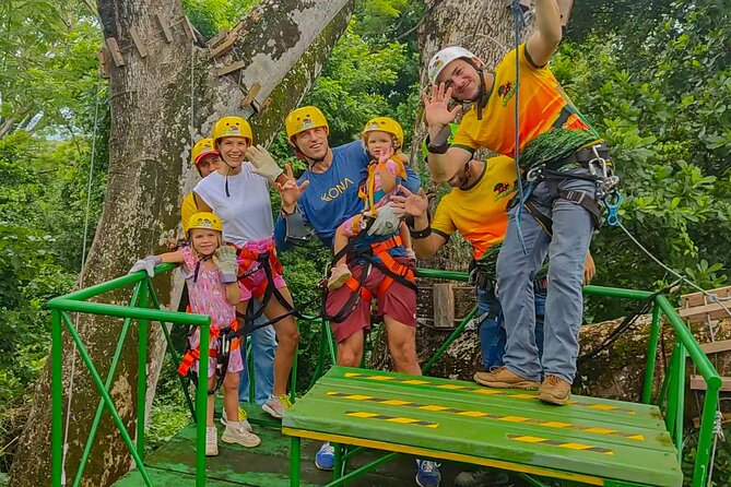 Costa Rica Santa Cruz Family Zipline Canopy Experience  - Playa Hermosa - Overview and Experience