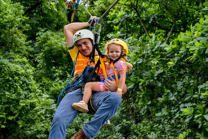 Costa Rica Santa Cruz Family Zipline Canopy Experience  - Playa Hermosa - Inclusions and Pickup