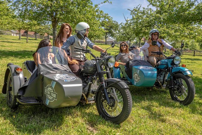 Cote Fleurie, Trouville & Honfleur by Retro Motorcycle Sidecar - Tour Overview