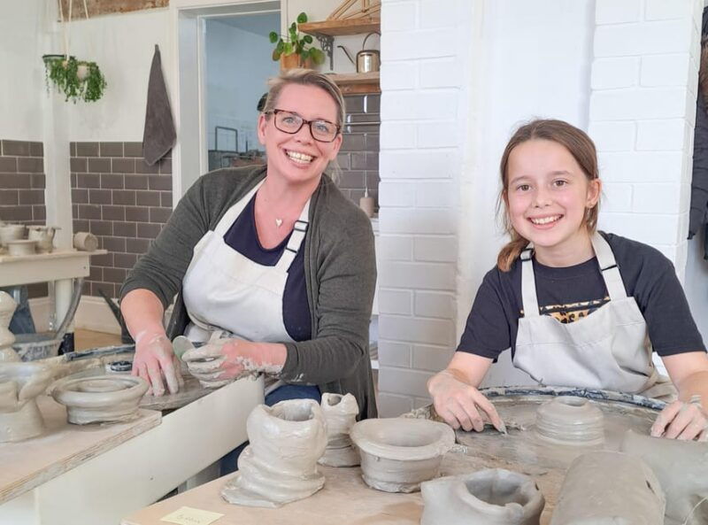 COTSWOLDS: Potters Wheel Taster Experience - The Experience Itself