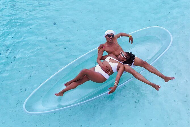 Couple's Clear Kayak Drone Photoshoot - Authentic Insights from Past Guests