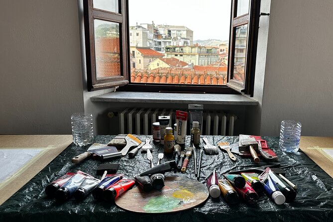 Course Abstract Painting in a Monastery - Inclusions Provided