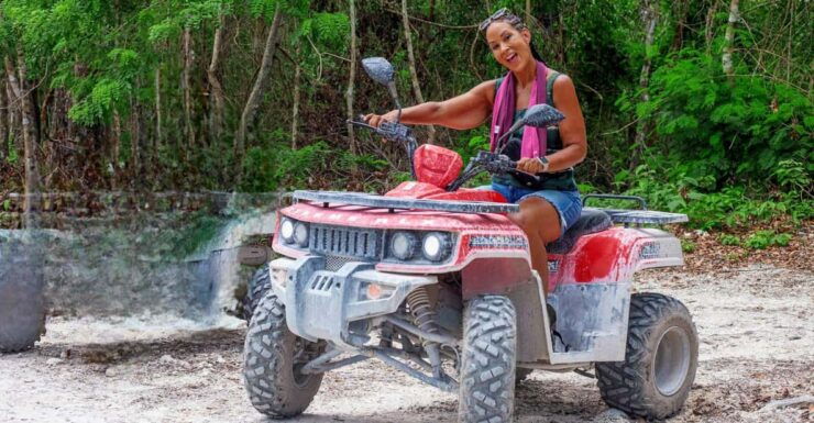 Cozumel: ATV Adventure With Caverns, Ruins With Transfer - Itinerary
